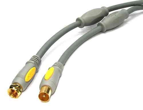 PAL Plug to F Plug Cable 2m